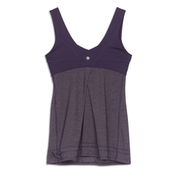 Lululemon Run: Tame Me Tank top purple size 4 - Picture 1 of 7